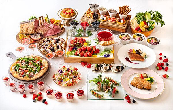 ダイニング・カフェ「ベルテンポ」ディナーブッフェ「春を告げるベリーコレクション」