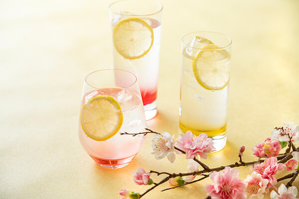 ダイニング・カフェ「ベルテンポ」春のおすすめドリンク「Spring Squash」