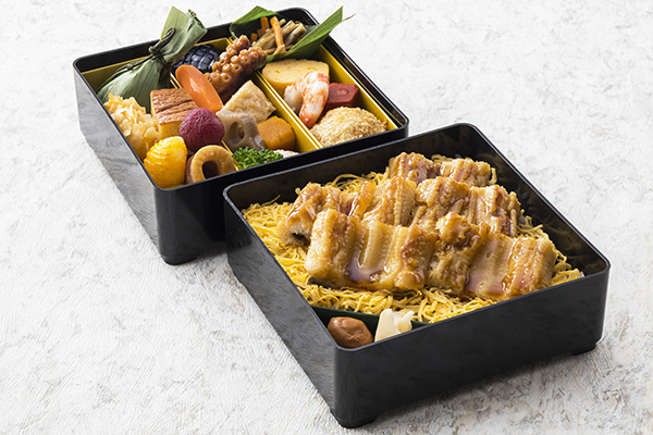 炙り穴子二段重