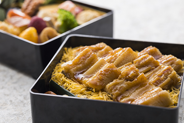 デリバリー お弁当 炙り穴子二段重