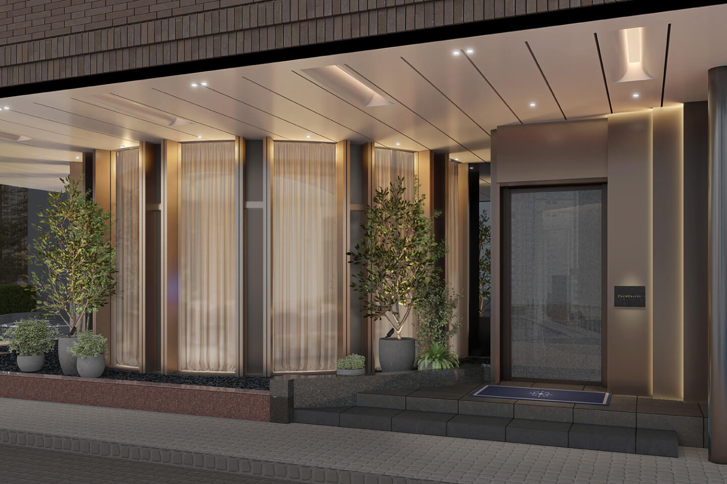 エントランス（完成イメージ）