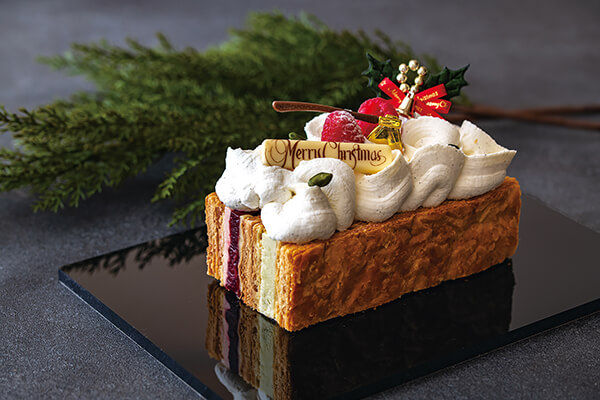 クリスマスケーキ　ノエルミルフィーユ