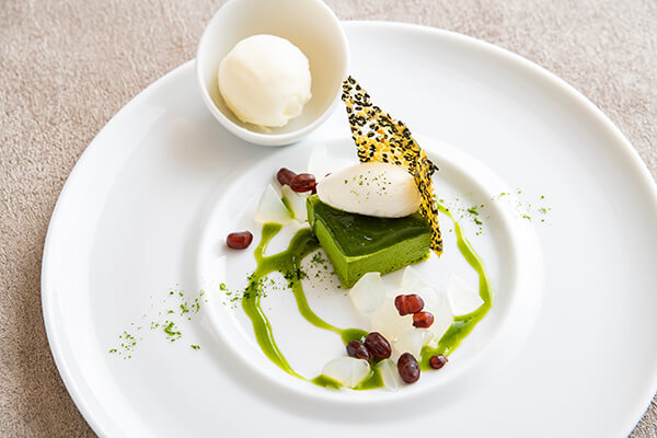 鉄板焼 山彦 ディナーコース　デザート